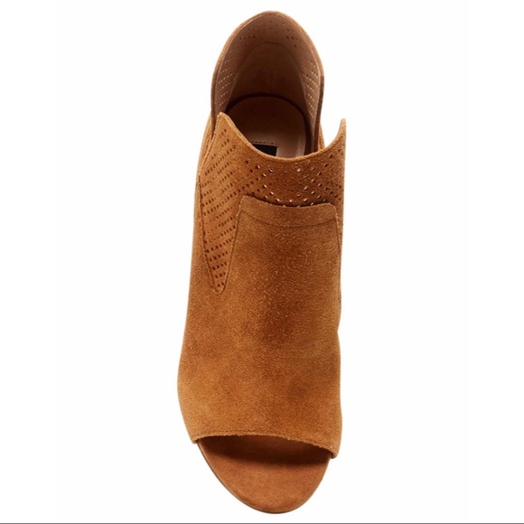 NIB Steven by Steve Madden Ready Stack Heel Open Toe Bootie - Picture 2 of 8